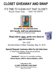 closet swap