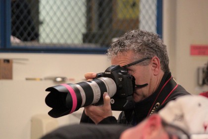 Photo of Times photographer Mike Siegel