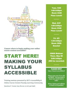 online accessibility week