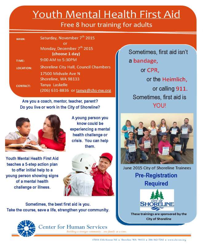 YMHFA 2015-2016 Training Dates Flyer
