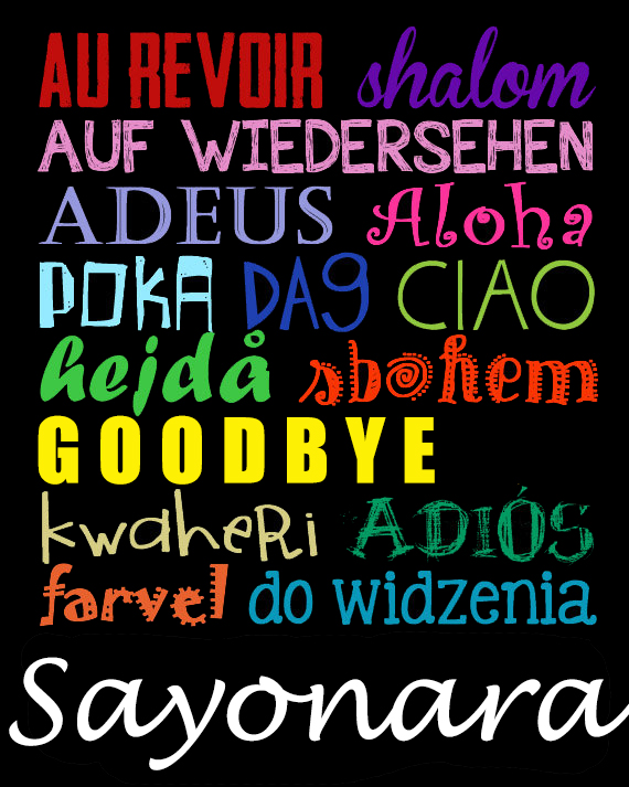 sayonara