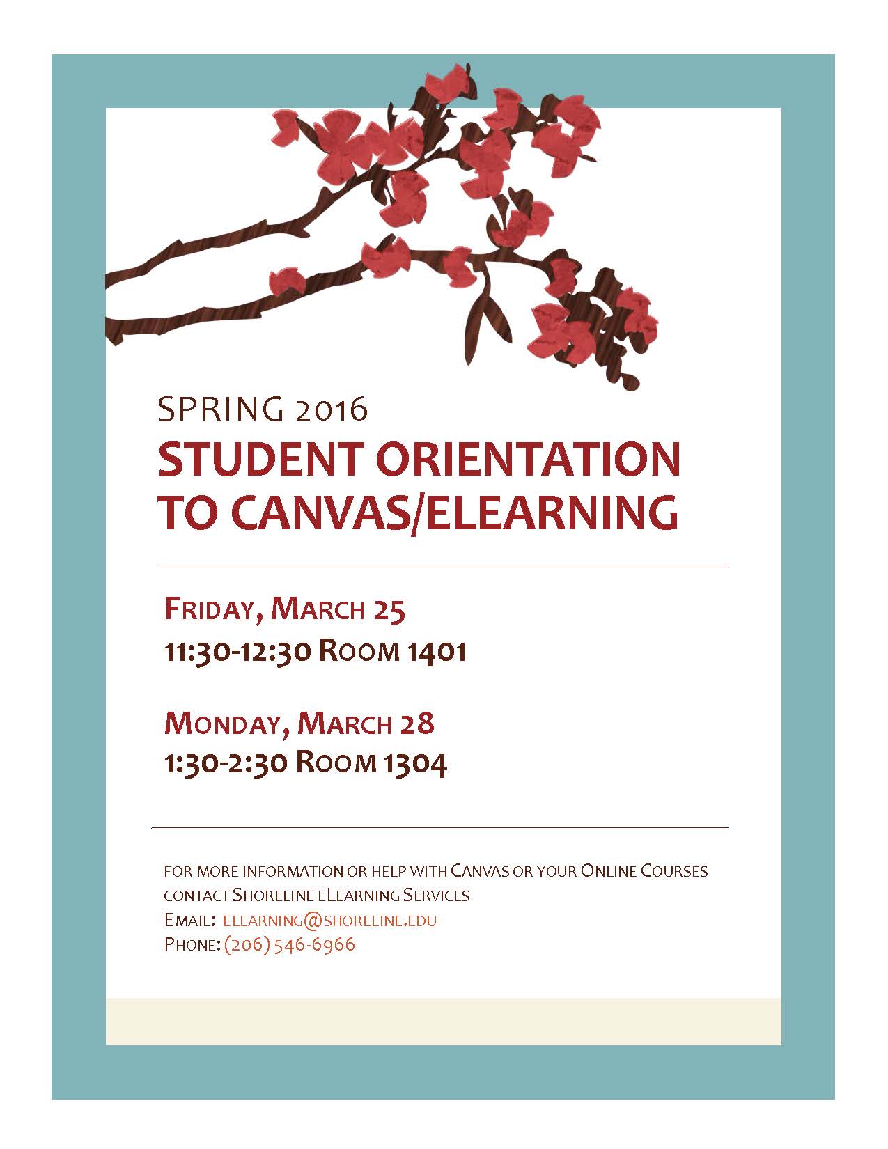 Canvas Training Spring 2016