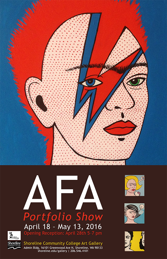 afa portfolio show flier