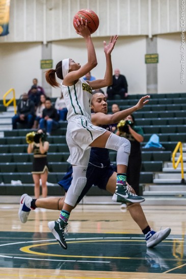 Shoreline CC Women's basketball team hosts Bellevue College