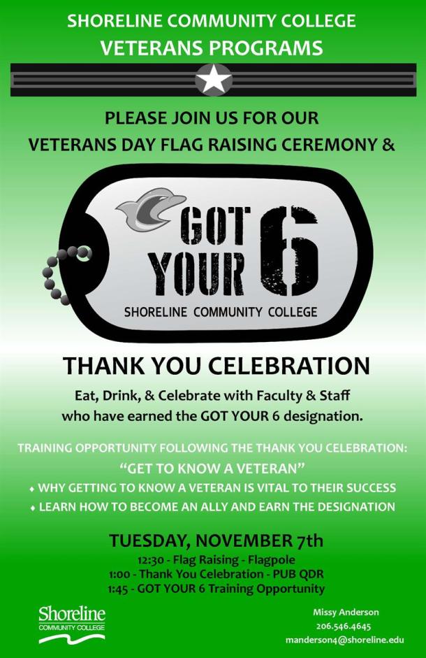 got your 6 thank you 2017