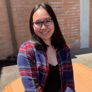 Azia Kelikoa’elakauaikekai Jaelyn Lualhati smiles at camera