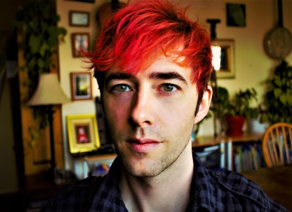 Student Travis Tribble poses for the camera.