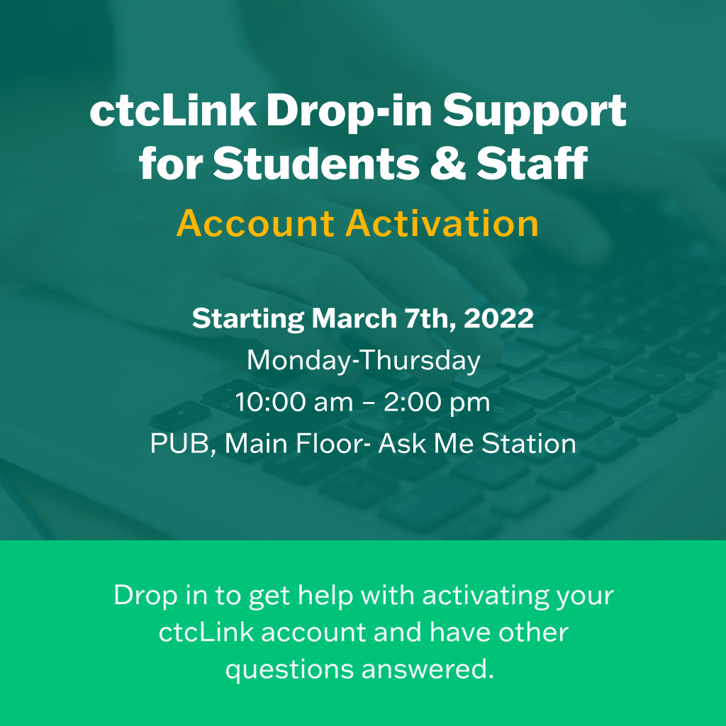 Drop in support hours on campus