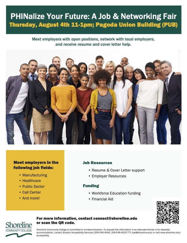 Job and Networking Fair flyer