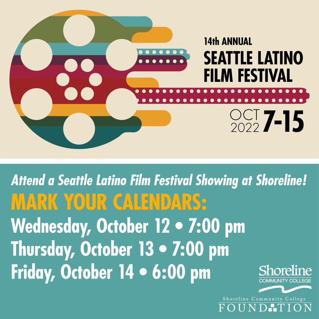 SLFF film showing details listed on a graphic