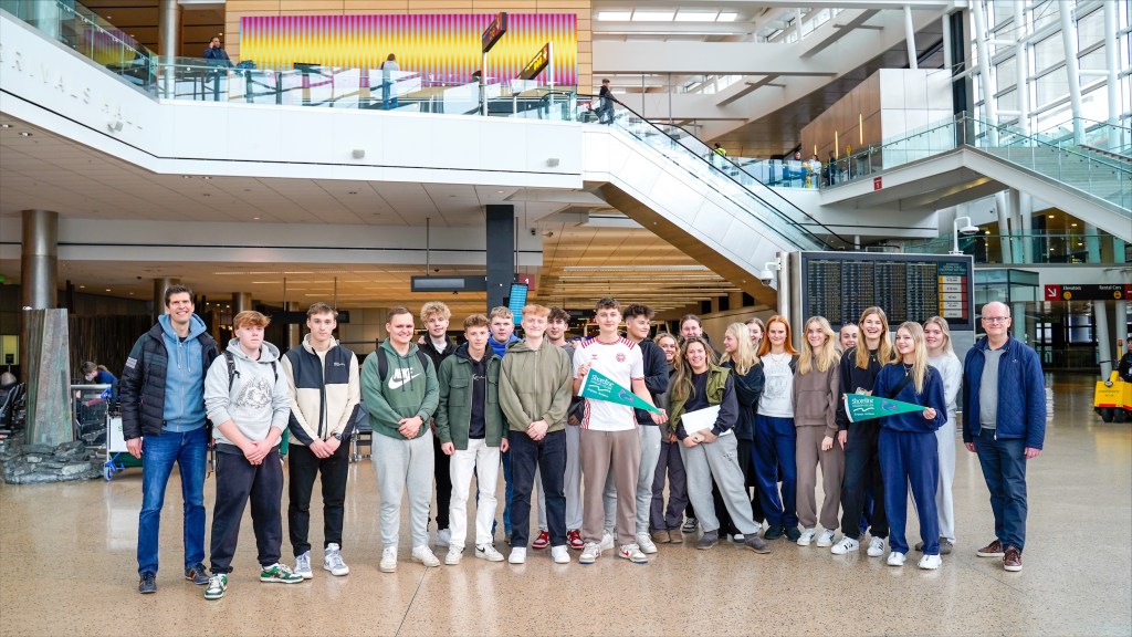 high school students from Learnmark Gymnasium HHX & HTX in Horsens, Denmark