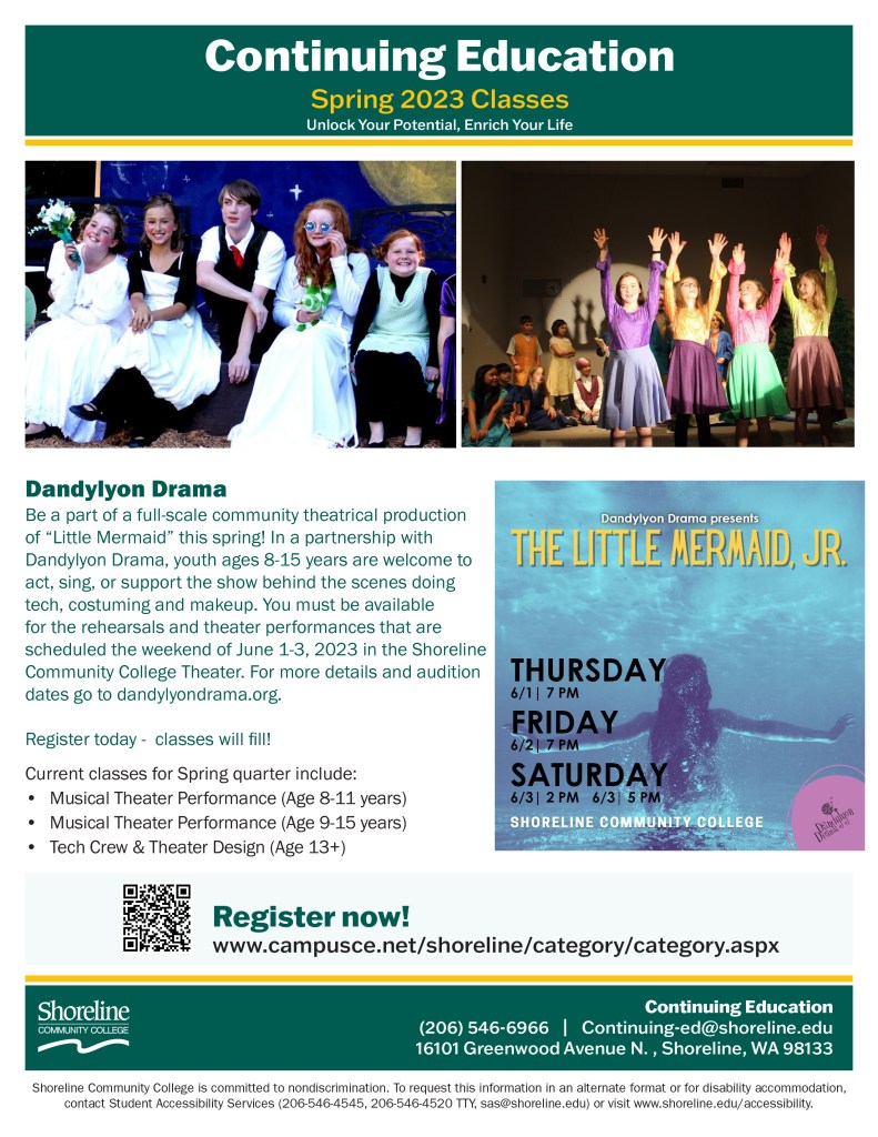 CE Spring Flyer 2023 - DRAMA