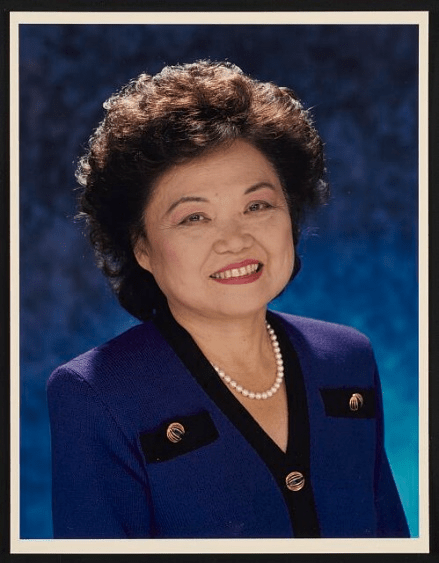 color photo of Patsy Mink