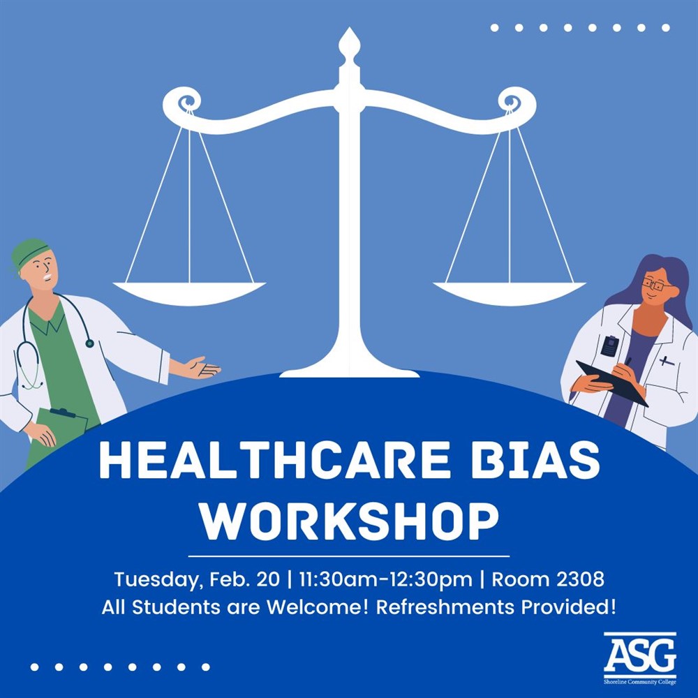 This is a blue flyer with white scales and images of people dressed as Doctors.