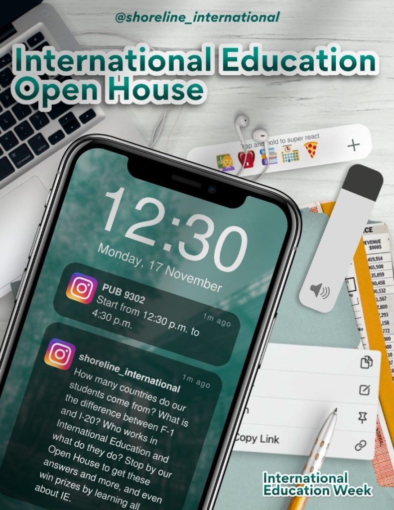 Flyer featuring event details. 