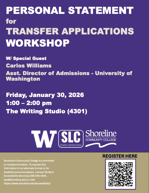 Flyer featuring event details.