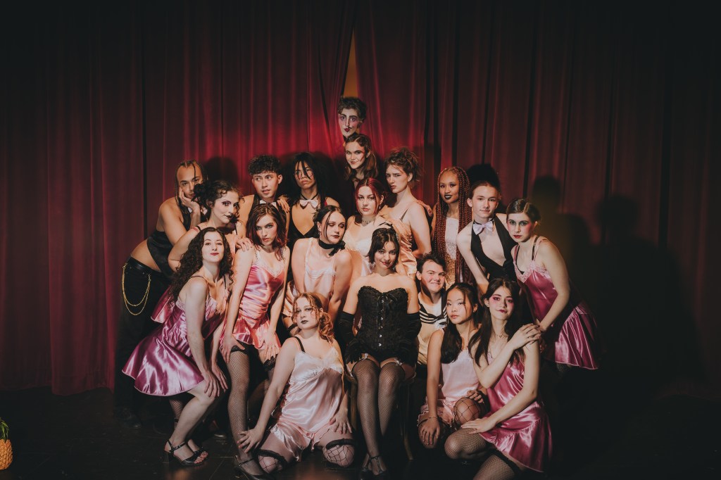 The cast of Cabaret.
