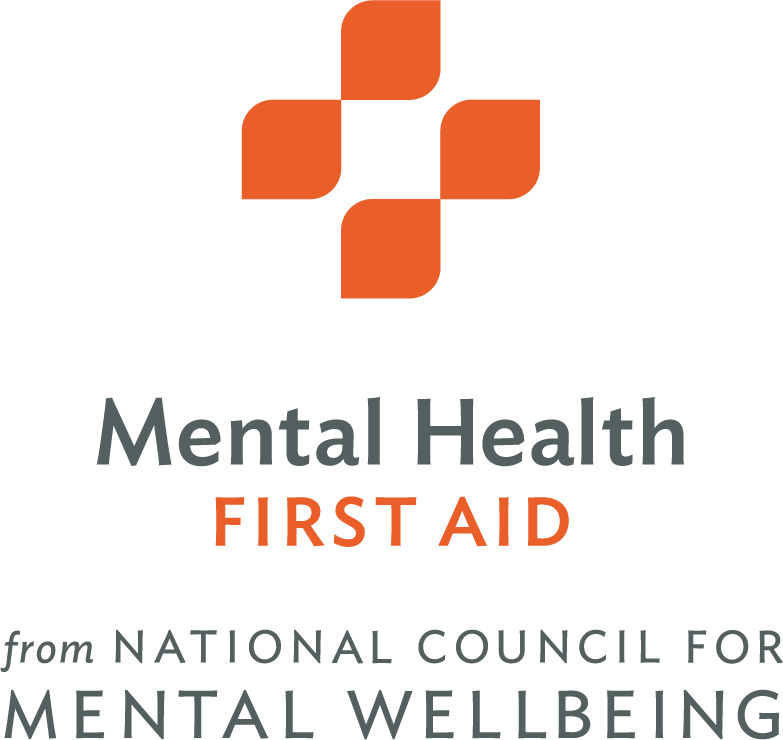 Mental Health First Aid logo. 