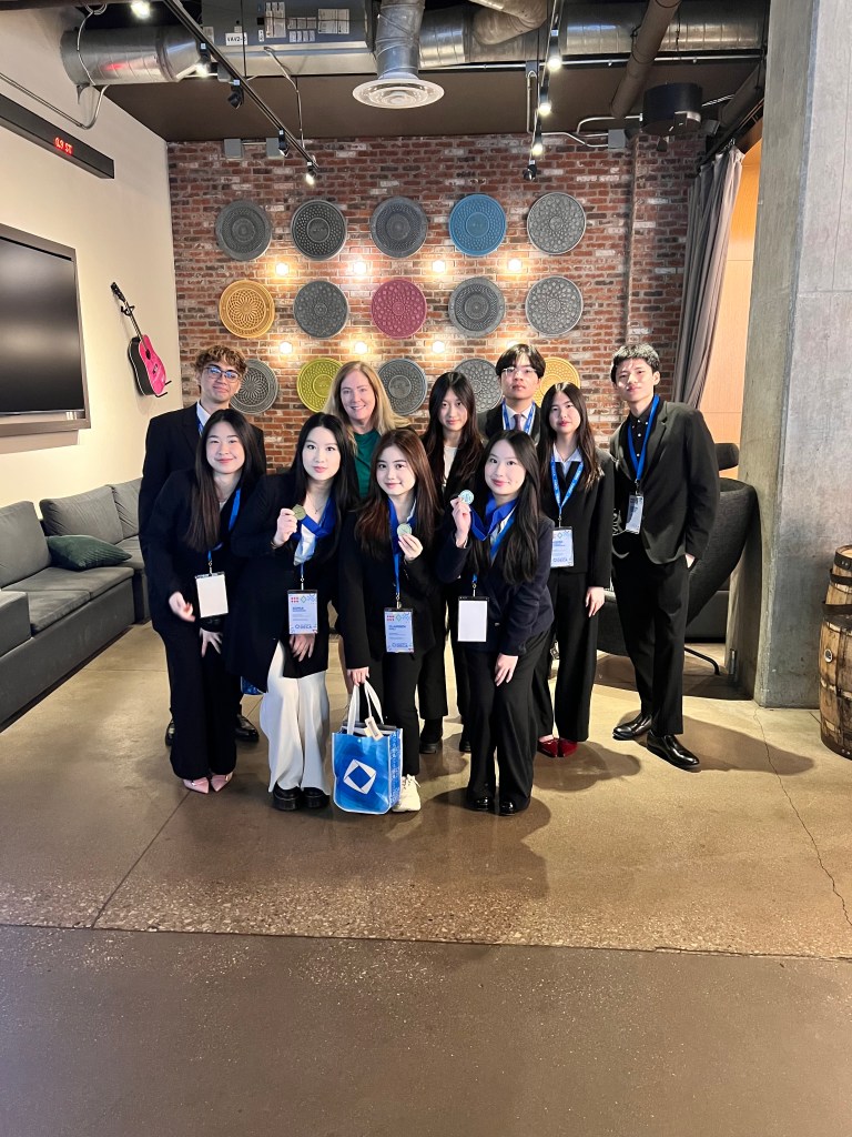 Photo of DECA students.