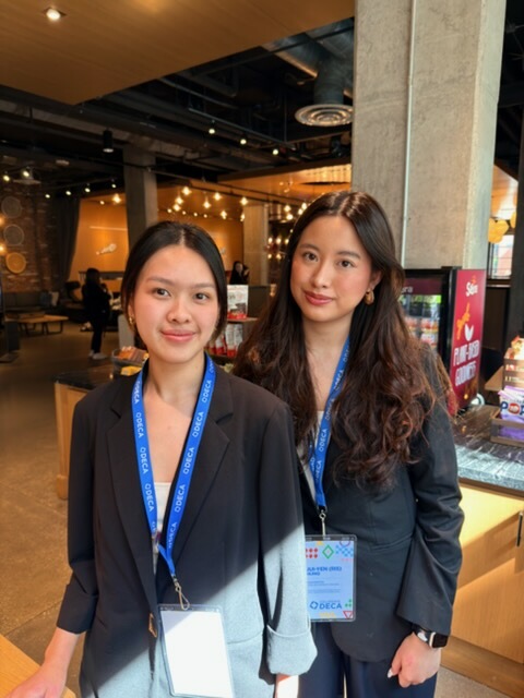 Photo of DECA students.