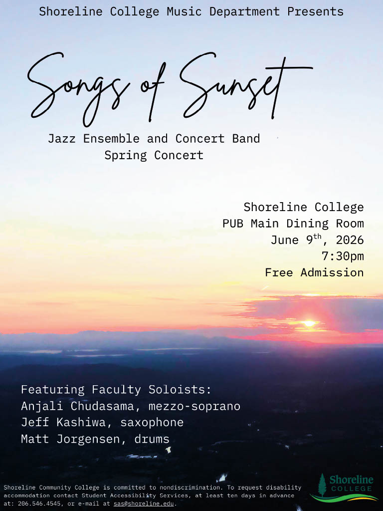 Flyer featuring event details.