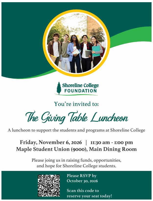 Flyer featuring event details. 
