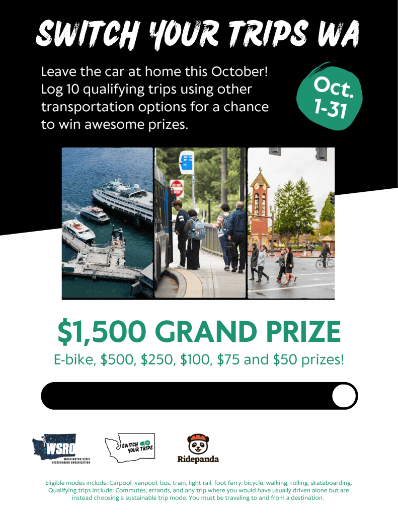 Flyer featuring event details.