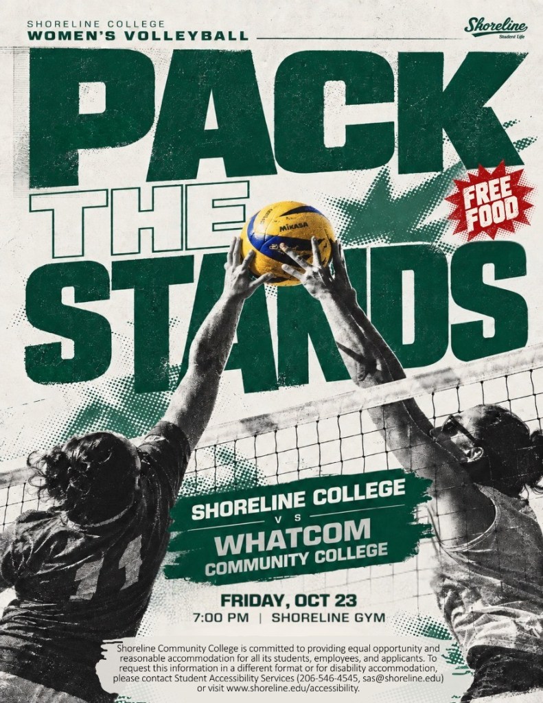 Flyer featuring event details.