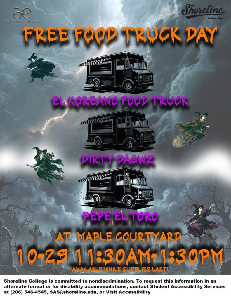 Flyer featuring event details. 