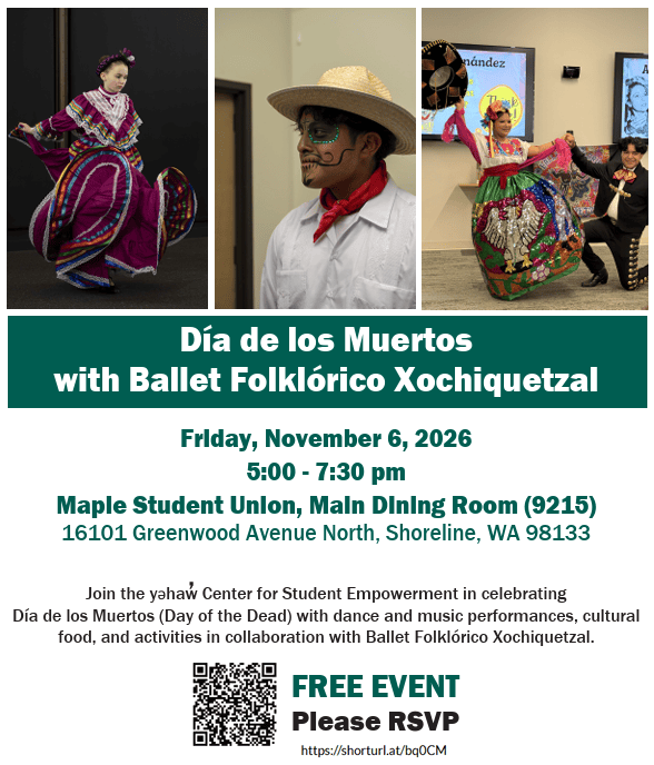 Flyer featuring event details.